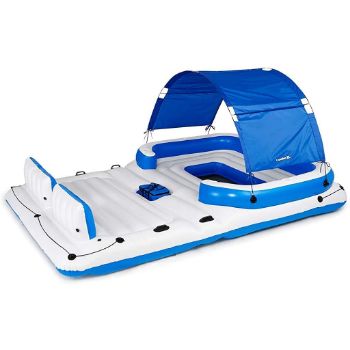 1. Bestway CoolerZ Tropical Breeze Floating Island Raft