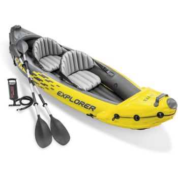 1. Intex Explorer K2 Kayak, 2-Person Inflatable Kayak Set
