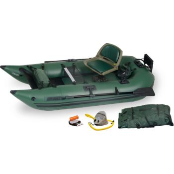 6. Sea Eagle 285 Inflatable Frameless Fishing Pontoon Boat - Pro Package