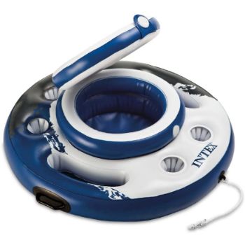 1. Intex Mega Chill, Inflatable Floating Cooler, 35