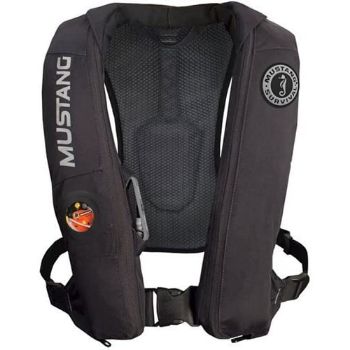 6. Mustang Survival MD518313 Elite Inflatable PFD - Black