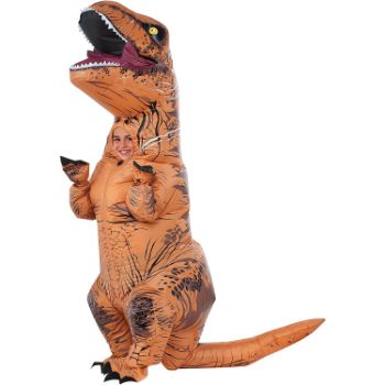 4. T-Rex Inflatable Child Costume with Sound
