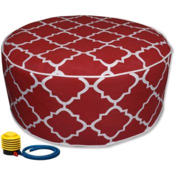 10. Kozyard Inflatable Stool Ottoman