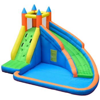 8. Doctor Dolphin Inflatable Bounce Slide Water Park