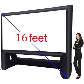 4. XHYCPY 16' Inflatable Outdoor Projector Movie Screen
