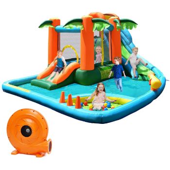 10. Costzon Inflatable Water Park