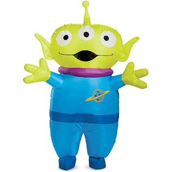 6. Disney Toy Story Adult Alien Inflatable Costume