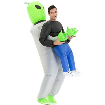 7. Hsctek Inflatable Carrying Me Costume for Adult Men Women