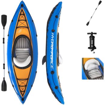 3. Bestway Hydro-Force Cove Champion Inflatable Kayak Set