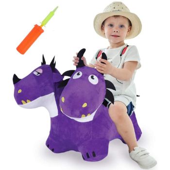 7. iPlay, iLearn Two-Headed Hopping Dragon Toys