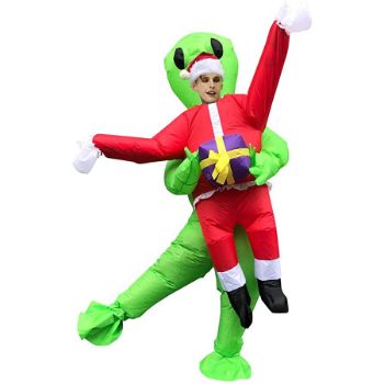 10. Zi Xi & Zi Qi Inflatable Costume Inflatable Rider Costumes