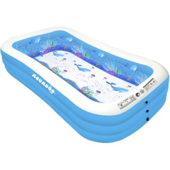 10. Aquadoo Family Swimming Inflatable Pool