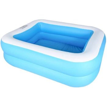 6. CHICLIST Inflatable Swimming Pool (43x34x13in for 1 Toddler) Kiddie Pools