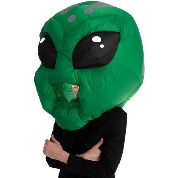 9. Spooktacular Creations Adult Unisex Alien Bobblehead Inflatable Costume