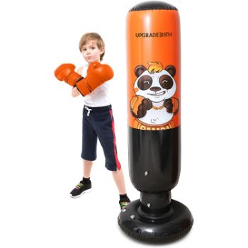 8. UpgradeWith Inflatable Punching Bag 
